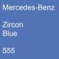 Preview: Mercedes-Benz, Zircon Blue, 555.